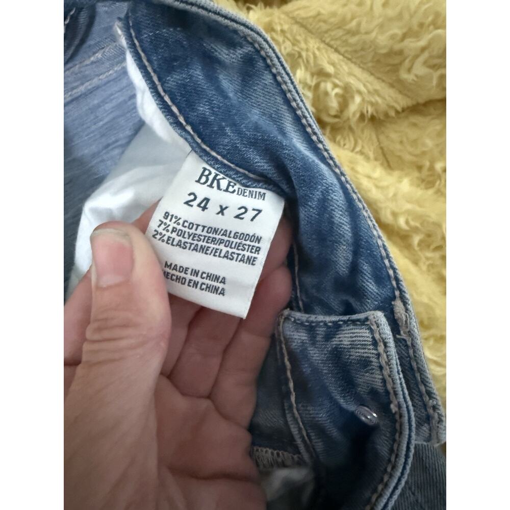 BKE Billie Jeans High Rise Ankle Skinny Mosley Light  Women’s 24 X 27 - Picture 15 of 16
